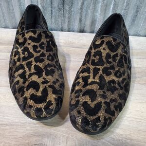 Giorgio Brutini Animal Print Loafers Shoes Slipper Size 8